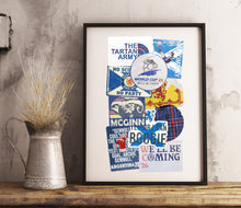 Load image into Gallery viewer, Scotland Away Days Sticker Prints - Scotland
