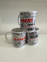 Load image into Gallery viewer, Arsenal FC Mug | Football History Print Wrap | Football Gift | AFC Mug