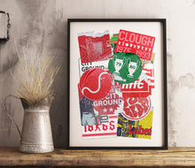 Load image into Gallery viewer, Nottingham Forest Away Days Sticker Prints - NFFFC