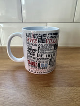 Load image into Gallery viewer, Aston Villa AVFC Mug | Football History Print Wrap | Football Gift | AVFC Mug