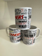 Load image into Gallery viewer, Arsenal FC Mug | Football History Print Wrap | Football Gift | AFC Mug