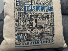 Load image into Gallery viewer, Sheffield Wednesday FC Cushion | Football History Print Cushion | Football Gift | SWFC Gift