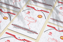 Load image into Gallery viewer, Hughes MUFC v Barcelona 1991 Memorable Match Shirt Print Gift- Fan memorabilia- Man United