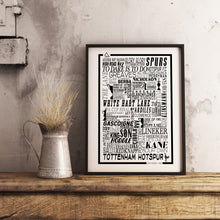 Load image into Gallery viewer, Tottenham Hotspur Football History Poster Print Gift- Fan memorabilia