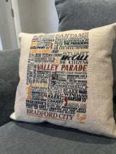 Load image into Gallery viewer, Bradford City Cushion | Football History Print Cushion | Football Gift | BCAFC Gift