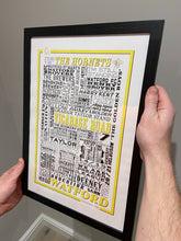 Load image into Gallery viewer, Watford Football History Poster Print Gift- Fan memorabilia