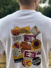 Load image into Gallery viewer, BCAFC Away Day Sticker Print Tee
