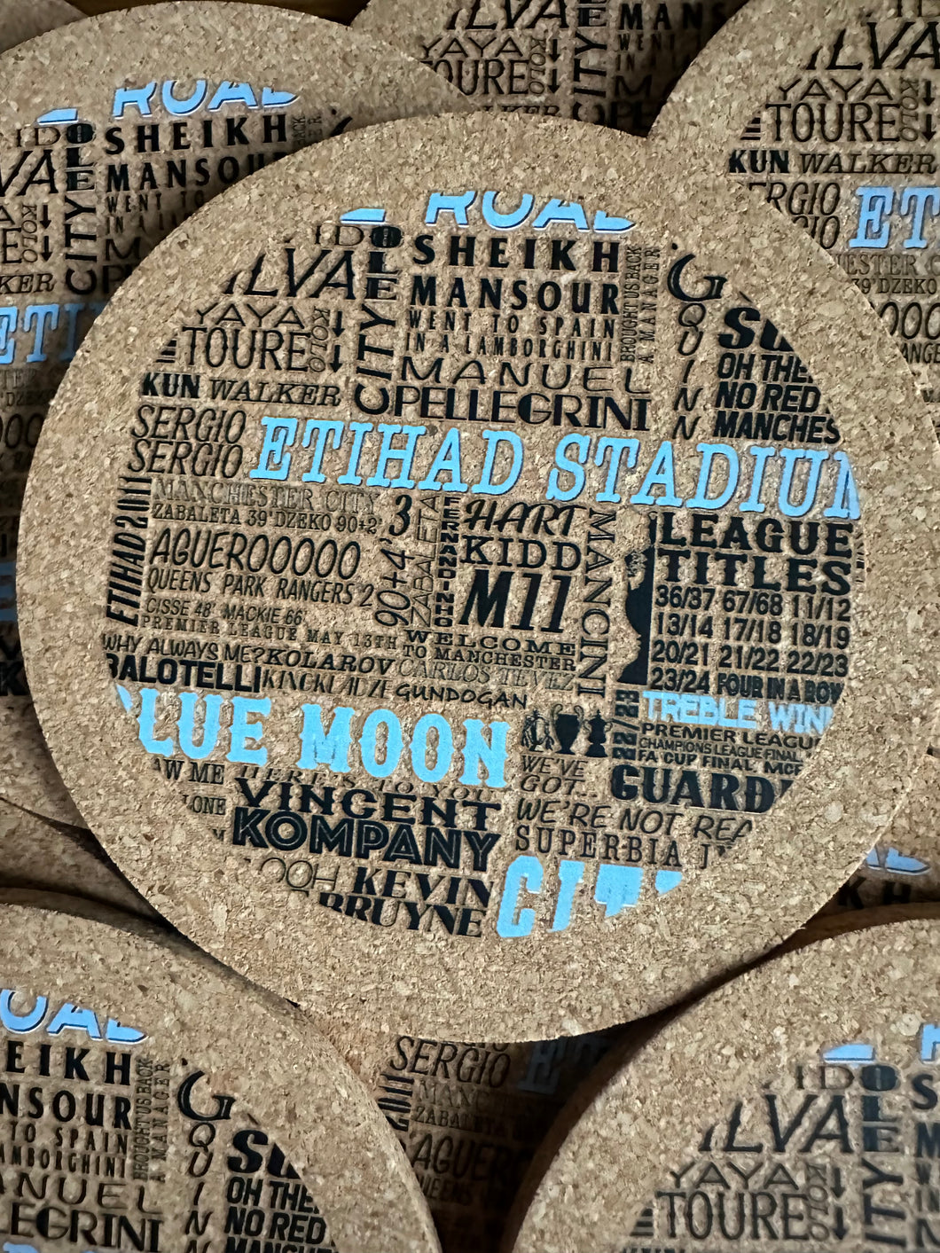 Man City Coaster
