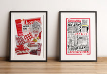 Load image into Gallery viewer, Liverpool Away Days Sticker Prints - LFC

