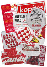 Load image into Gallery viewer, Liverpool Away Days Sticker Prints - LFC
