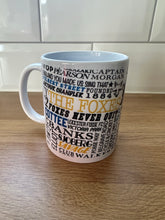 Load image into Gallery viewer, Leicester City LCFC Mug | Football History Print Wrap | Football Gift | LCFC Mug
