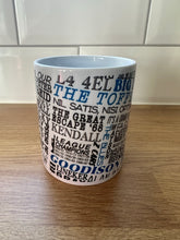 Load image into Gallery viewer, Everton EFC Mug | Football History Print Wrap | Football Gift | EFC Mug
