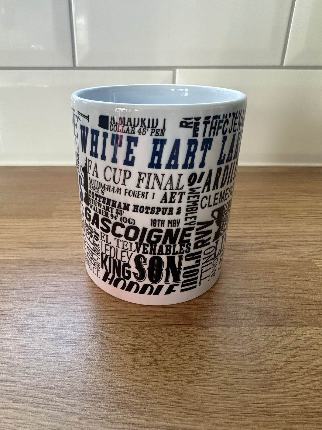 Tottenham Hotspur THFC Mug | Football History Print Wrap | Football Gift | THFC Mug