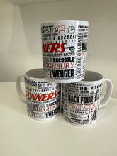 Load image into Gallery viewer, Arsenal FC Mug | Football History Print Wrap | Football Gift | AFC Mug
