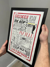 Load image into Gallery viewer, Liverpool Football History Poster Print Gift- Fan memorabilia
