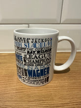 Load image into Gallery viewer, Huddersfield Town Mug | Football History Print Wrap | Football Gift | HTFC Mug
